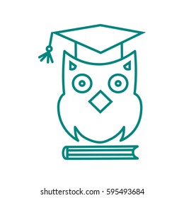 Owl science icon