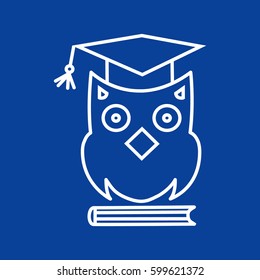 Owl science icon