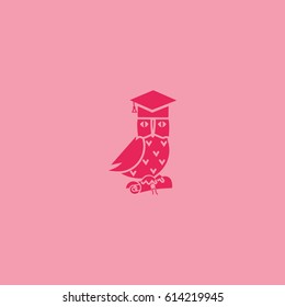 owl, science, icon