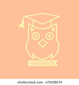 Owl science icon