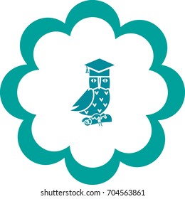 owl, science, icon