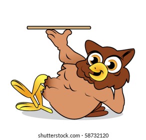 Owl serving