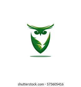Owl in the shield