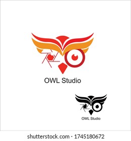 OWL Studio Rana Ikon For Profesional logo Photography 