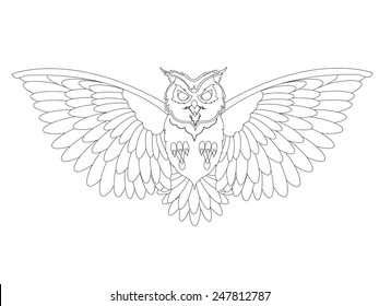Owl tattoo 