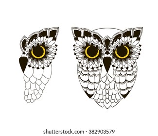 owl tattoo