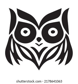 Owl - Tattoo Sticker - ready for print art