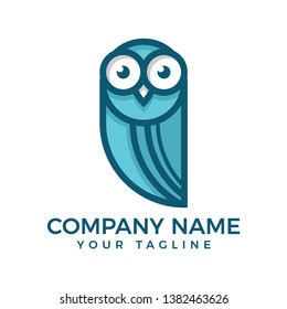 owl technology logo design inspiration