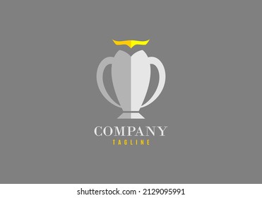owl trophy logo, perfect for corporate symbols