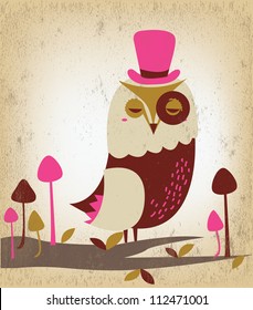 Owl vector