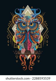 OWL vector Abstract artwork exclusive 