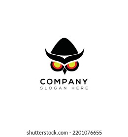 Owl Vektorgrafik-Logo-Design