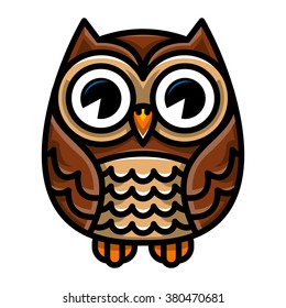 Owl vector cartoon