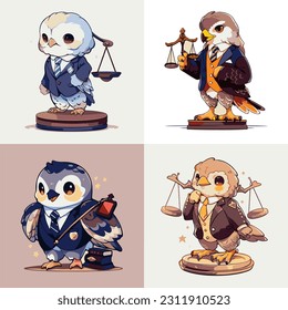 owl vector clip art design