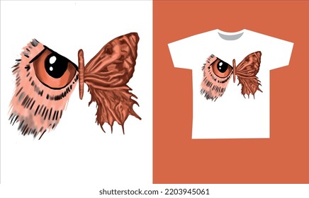 Owl vector design. Printable owl designs on t-shirt.