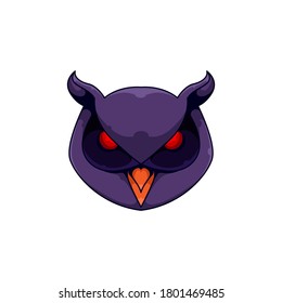 Owl vector design template illustration
