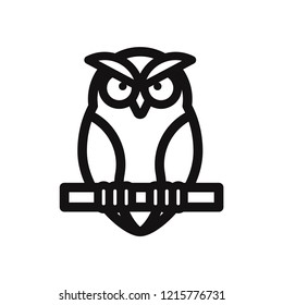 Owl vector icon
