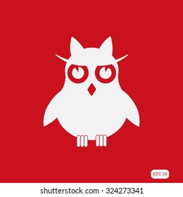owl vector icon
