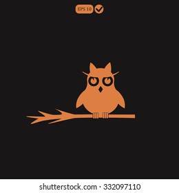 owl vector icon