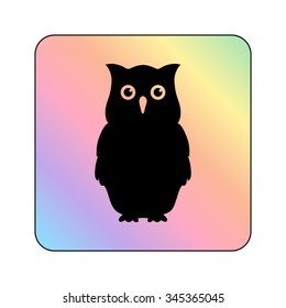 Owl - vector icon