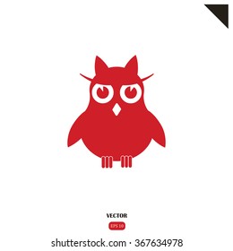 owl vector icon