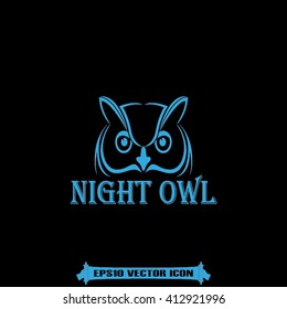 owl vector icon
