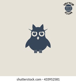 owl vector icon