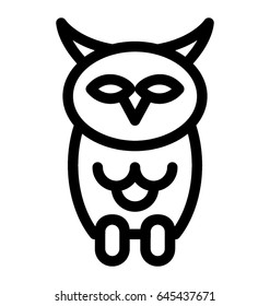 Owl Vector Icon