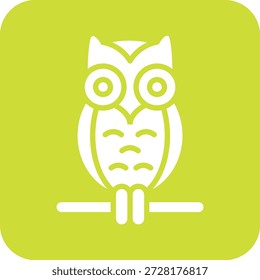 Owl Vektor Symbol Design Illustration