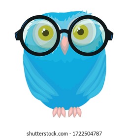 Owl vector icon.Cartoon vector icon isolated on white background owl.