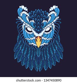 Owl vector Illustration