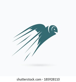 Owl - vector illustration