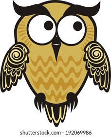 Owl vector illustration