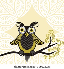 Owl vector illustration