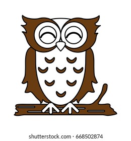 owl vector illustration