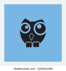 owl vector illustration design icon logo template