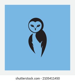 owl vector illustration design icon logo template
