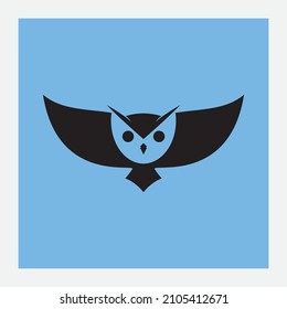 owl vector illustration design icon logo template