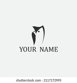 owl vector illustration design icon logo template