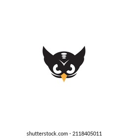owl vector illustration design icon logo template