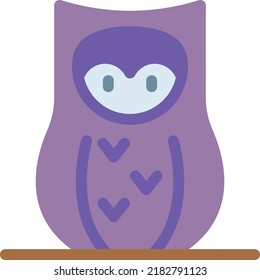 ilustración de owl Vector en un fondo transparente. Símbolos de calidad superior. Iconos vectoriales de color de línea para el concepto y el diseño gráfico.