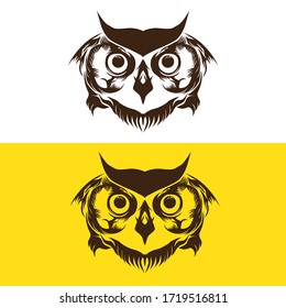 Owl Vector l Modern Vector