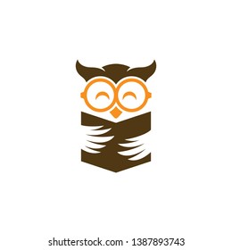 Owl Vector Logo Design Template