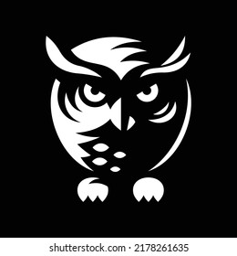 Owl Vector Logo Design Template