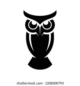 Owl Vector Logo Design Template