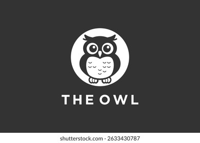 Owl Vector Logo Design Template.