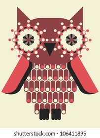 owl vector/illustration