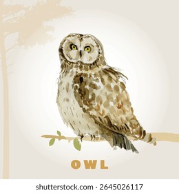 VECTORES OWL, separados entre sí, colorido