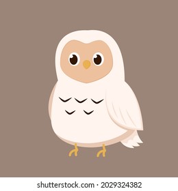 Owls cartoon vector. Owls character design.