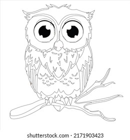 9,093 Owl Coloring Pages Images, Stock Photos & Vectors | Shutterstock